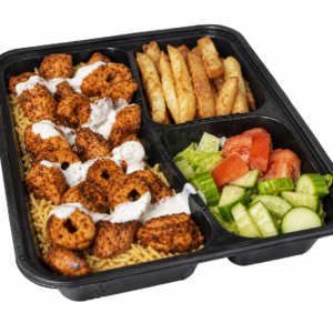 Seekh Kebab Over Rice